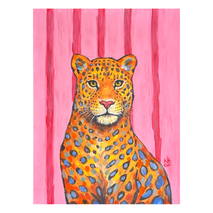 Bold_Leopard_Painting_Original_Maximalist_Animal_Art