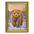 At Winter's Edge - Bear Painting Original
