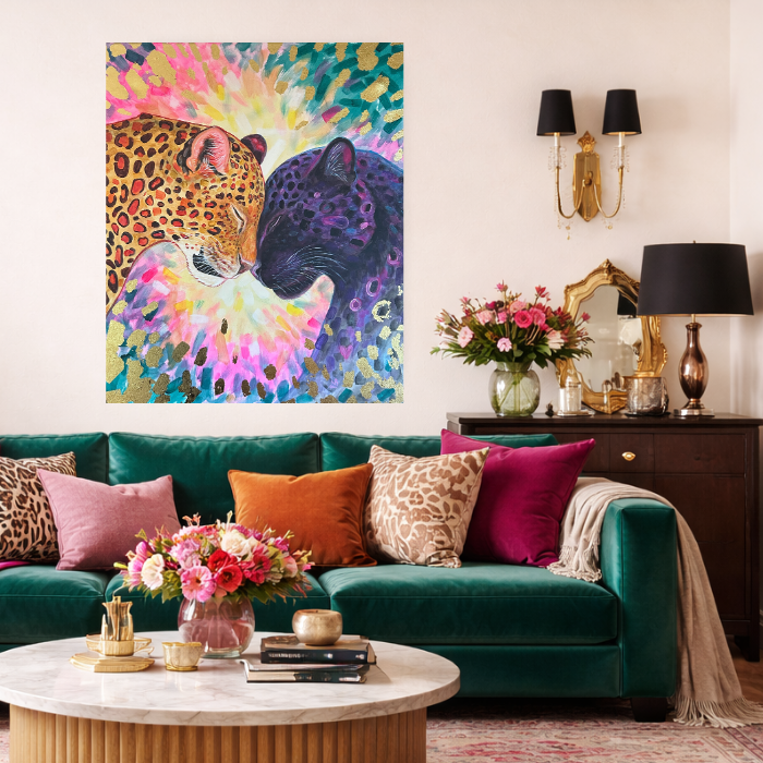 Love Recognises Love - Leopard Print
