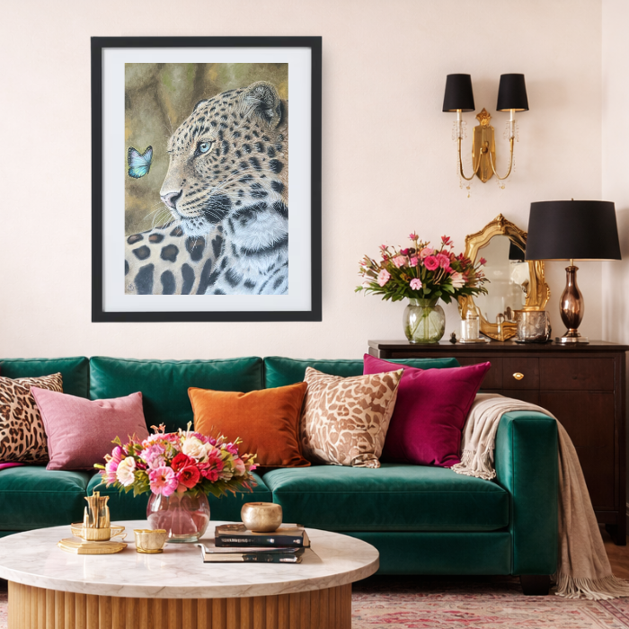 Leopard_Painting_Whimsical_Pastel_Portrait_Original