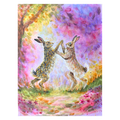 Mad March - Hares Painting Print