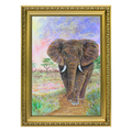 The Path Within - Elephant Painting Original